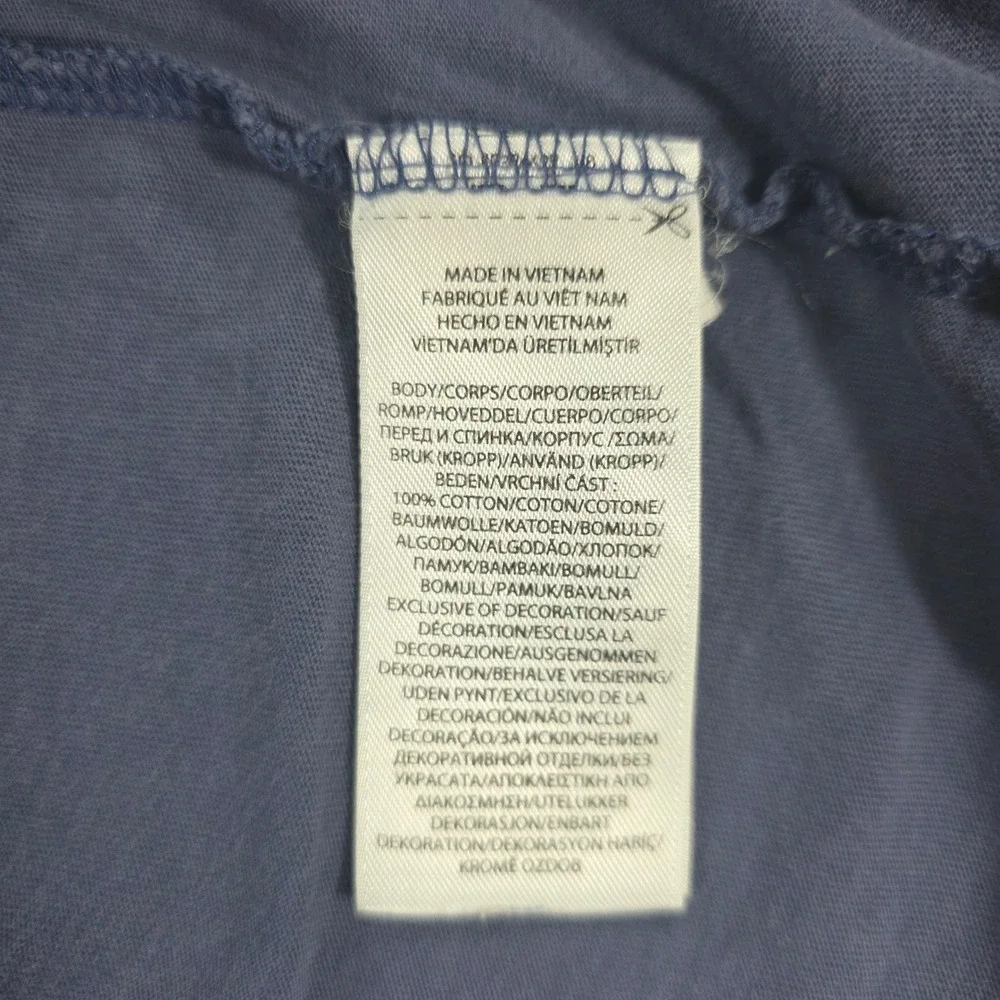 Polo Ralph Lauren Lightweight Jersey Hoodie Blue Small Mens Classic Pony